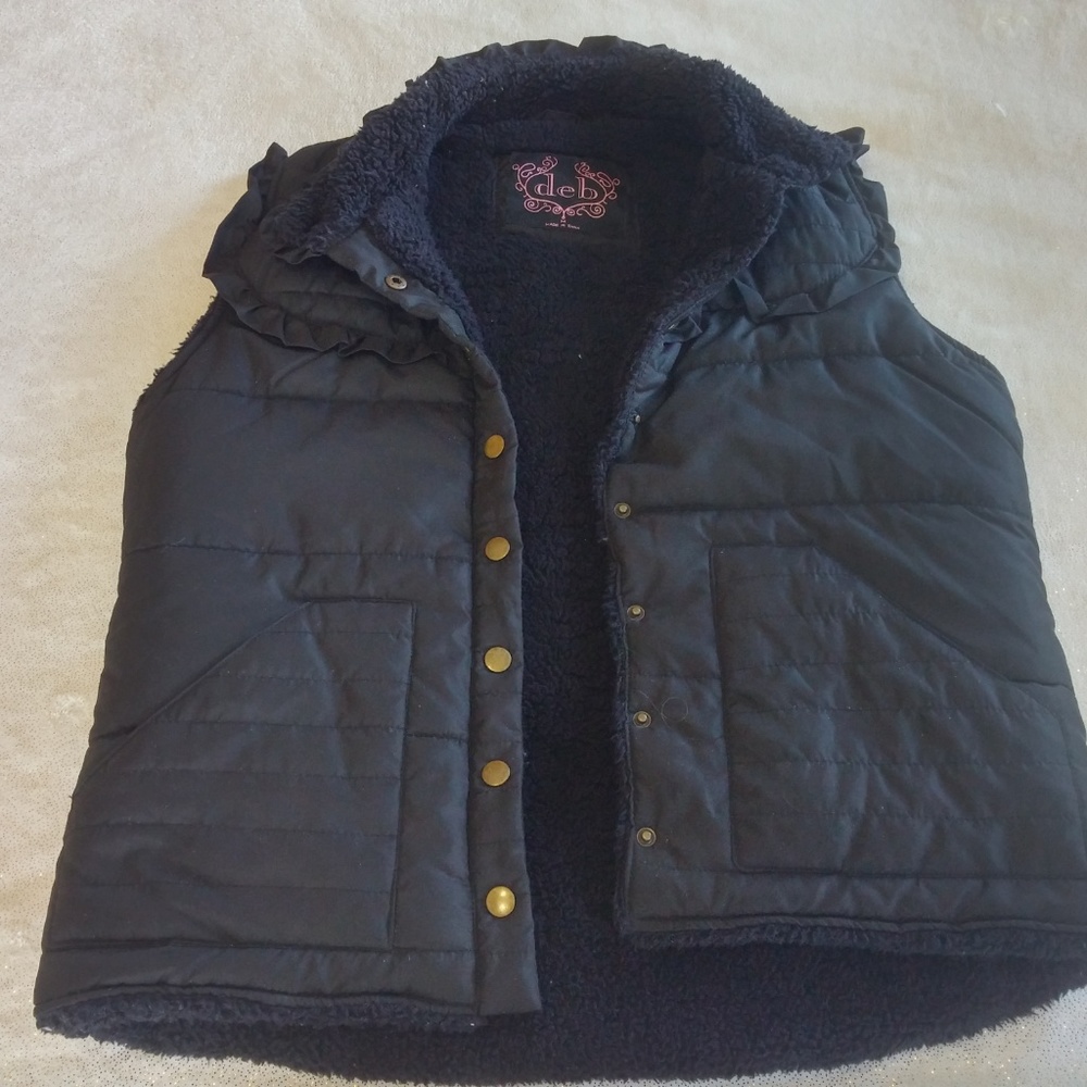 deb Women's Black Vest Size M. Excellent Condition - Picture 2 of 8
